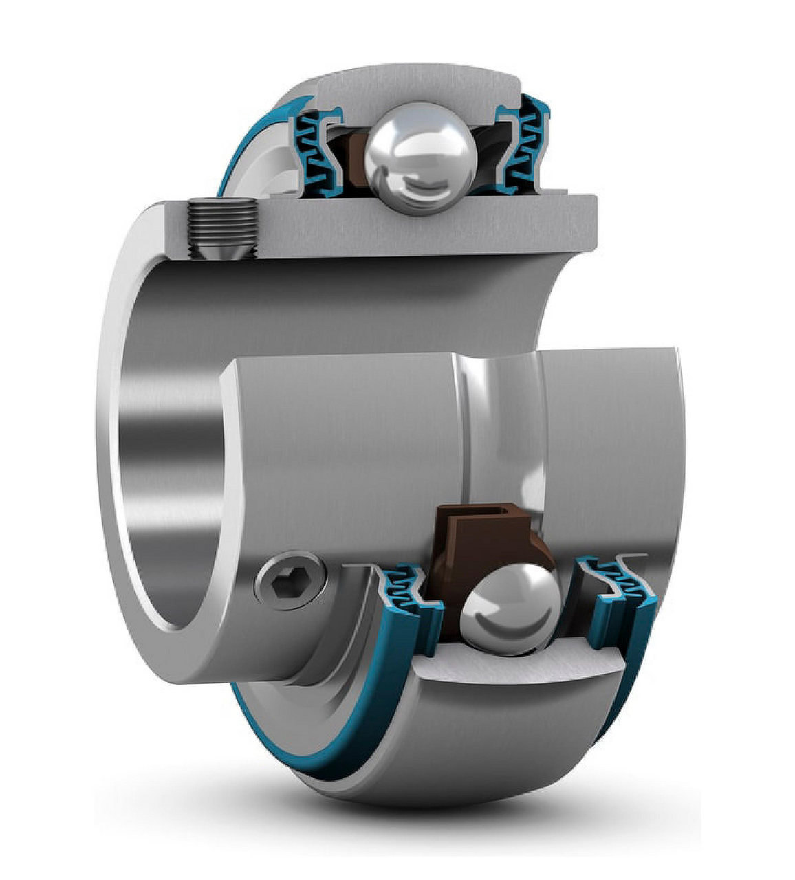 CS 203 FSB Mounted Unit Ball Bearing Insert